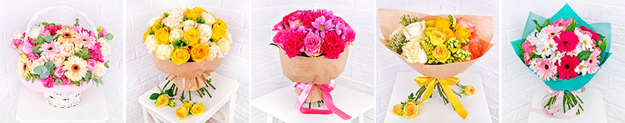 Букеты с доставкой в Горно-Алтайске от Гранд-Флора.